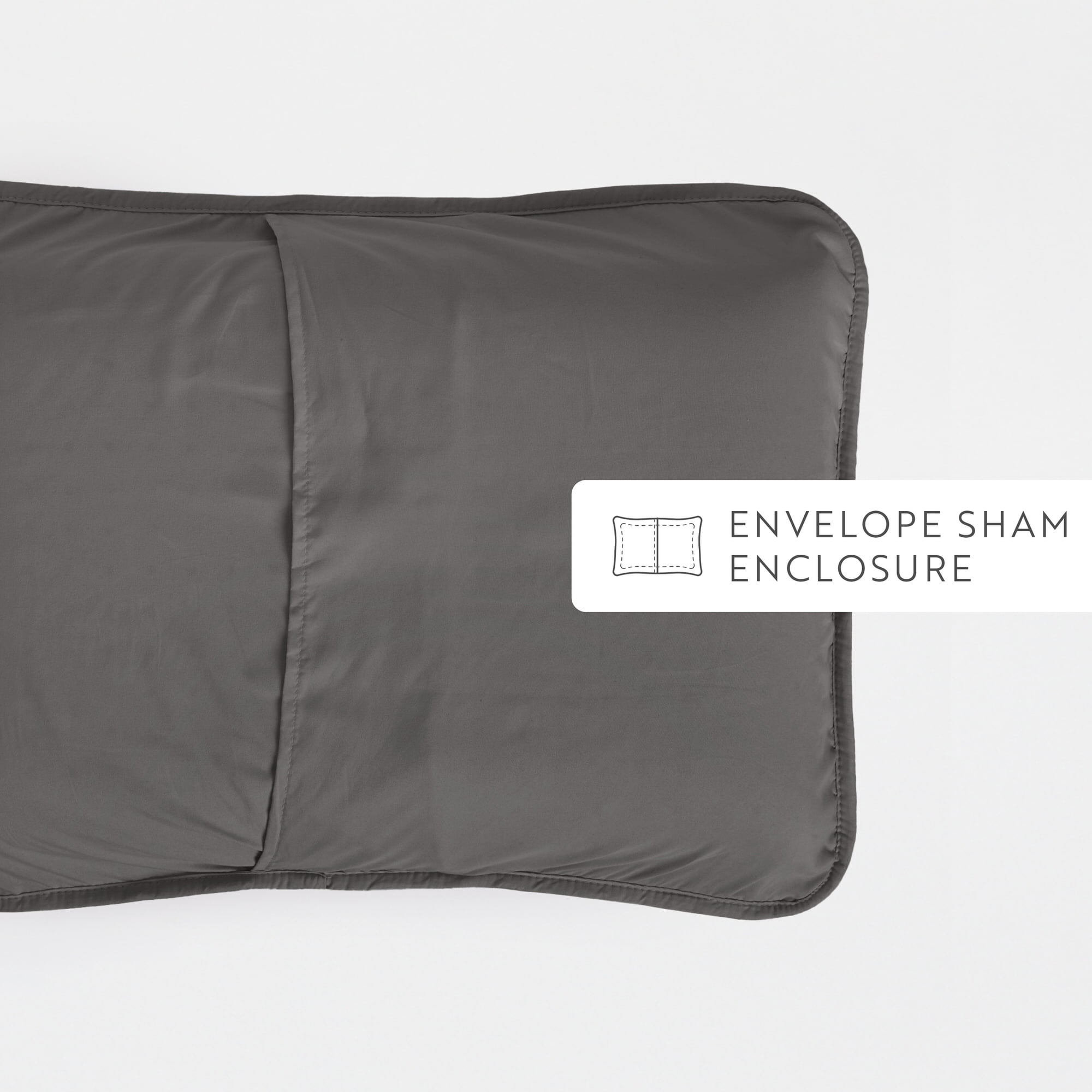 Noble Linens Gray Herringbone Pattern Quilted Coverlet, King / CalKing