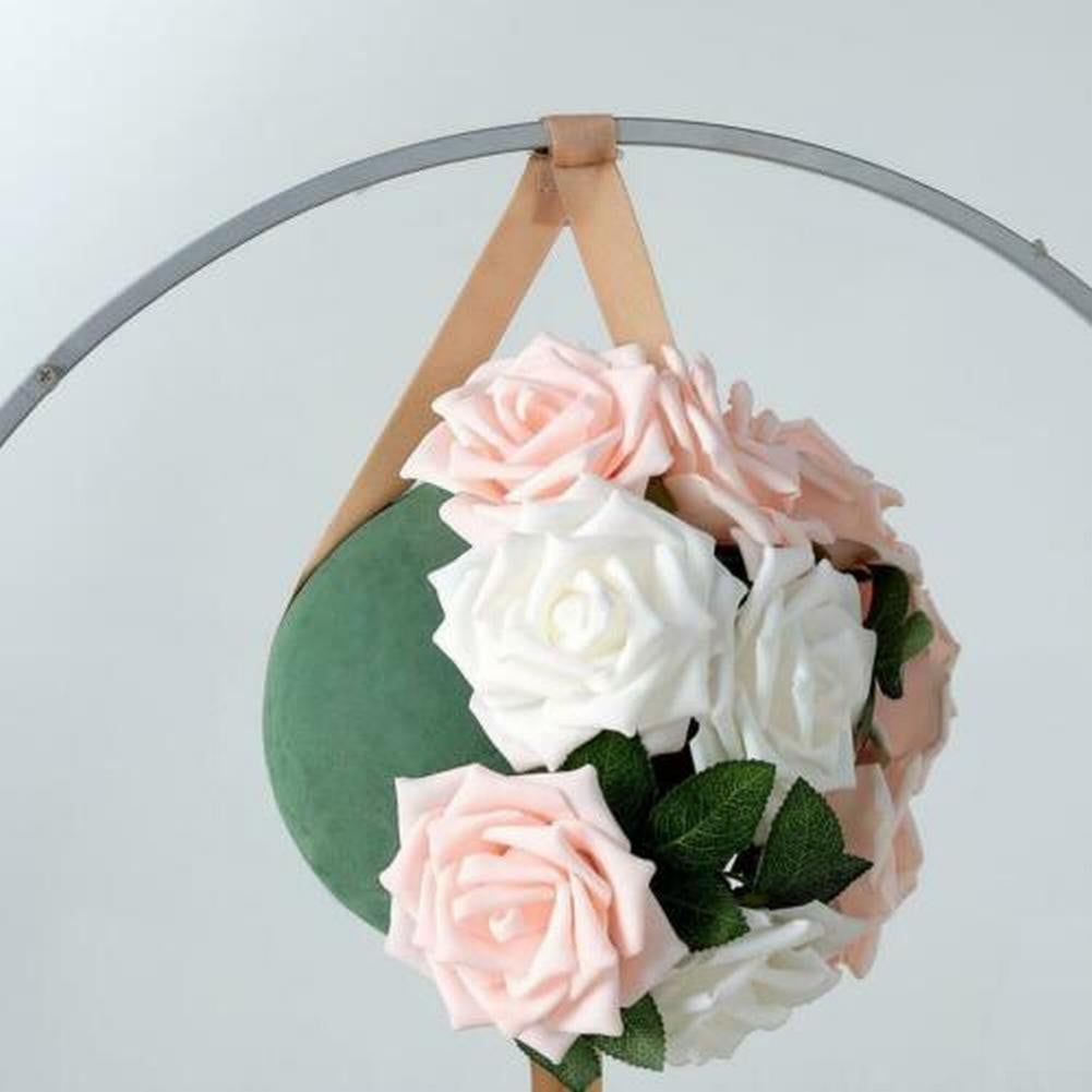 9/12/15cm Round Floral Foam Flowers Florist Wedding Bouquet Ideal Holder Craft 