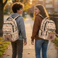 thumbnail image 2 of Kuiaobaty Capybara Orange Print Backpack for Girls Boys Large Capacity Backpack Daypack Roomy Cute School Bag for School, 2 of 7