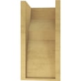 thumbnail image 4 of 8"W x 8"D x 16"H Wide Monterey Rough Cedar Woodgrain TimberThane Corbel, Primed Tan, 4 of 6