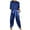 Blue, variant on 2DXuixsh Women Smooth Satin Half Sleeve Top Pants Set Women Casual Summer Satin Pajama Set 2 Piece Suit Sets for Women Blue Size L