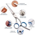 thumbnail image 4 of Kit de Toilettage pour Animaux, Outils Complets en Acier Inoxydable pour Chiens et Chats, Performance Tranchante et Durable, Adapté pour Usage Domestique Ou Professionnel, 4 of 5