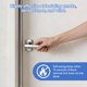 thumbnail image 4 of 4Pcs 19.6 ft Sellado de Climas, Cinta de Sellado de Puerta Autoadhesiva de Silicona, Sellado contra Fuego para Marcos de Puertas Exteriores, Ventanas, Brechas de Vidrio de Ducha, Negro, 4 of 6