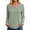 Light Green, variant on Bmisegm Long Sleeve Tops for Women V Neck Casual Blouse Loose Fit Solid Color Tops Everyday Womens Tops Yellow XL