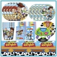 thumbnail image 2 of Kit de Decoración de cumpleaños de Toy Story de Disney, suministros de Woody, Buzz Lightyear, platos de papel para fiesta, taza, servilleta, globos, feliz cumpleaños, nuevo, 2 of 5