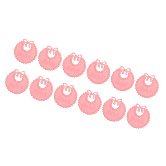 Baby Shower BLESIY 12 Pedazos Favores rosado Baberos encantadores