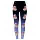thumbnail image 4 of WILLBEST Leggings de Yoga de Cintura Alta para Mujer, Suaves, Elásticos, con Estampado Navideño, con Bloques de Color, Cómodos para Fitness Y Correr (2777) Extra Grande, 4 of 4
