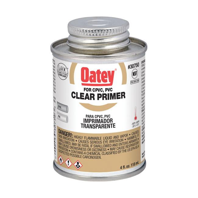 Oatey 4385936 4 oz PVC Clear Primer
