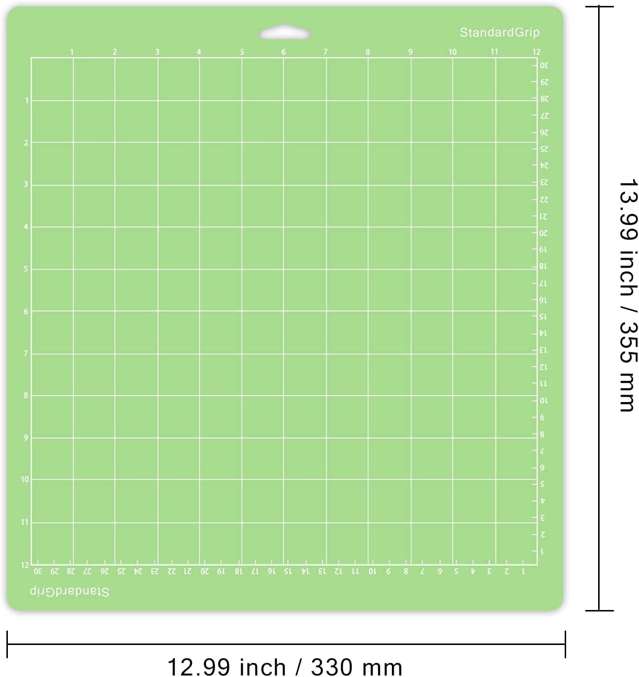 Cutting Mat for Cricut 8 Mats 12x12 In & 4 Mats 12x24 In StandardGrip Adhesive Sticky Green Cards for Cricut Maker 3/Maker/Explore 3/Air 2/Air/One Cut Mats Replacement Accessoriss