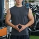 thumbnail image 1 of pstuiky Camisetas sin mangas para hombre, Camiseta de tirantes para hombre, color liso, para deportes al aire libre, fitness, tiras finas, transpirable. Tops elegantes para mujer m, 1 of 5
