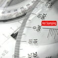 thumbnail image 5 of BE-TOOL 360 Degree Protractor Ruler Circle Measuring Tool for Drawing Measure Engineering Plastic, 5 of 6