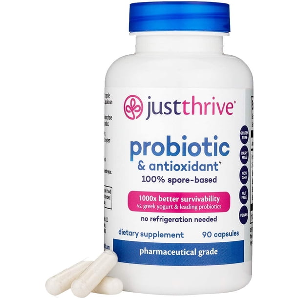 Just Thrive:Probiotic & Antioxidant Supplement - 90 Day ...