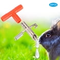 thumbnail image 4 of Alimentador de Agua de Conejo, Fuente de Bebida Con El Pezón para Beber Conejo, 20 Pezas de Alimentación de Agua Para El Conejo, 4 of 7