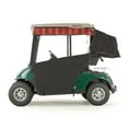 thumbnail image 2 of EZGO RXV Golf Cart PRO-TOURING Sunbrella Track Enclosure - Black, 2 of 2