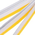 thumbnail image 3 of Cinturón de Taekwondo Karate Judo Shamjiam Cinturón de Taekwondo Rayas y amarillo, 3 of 6