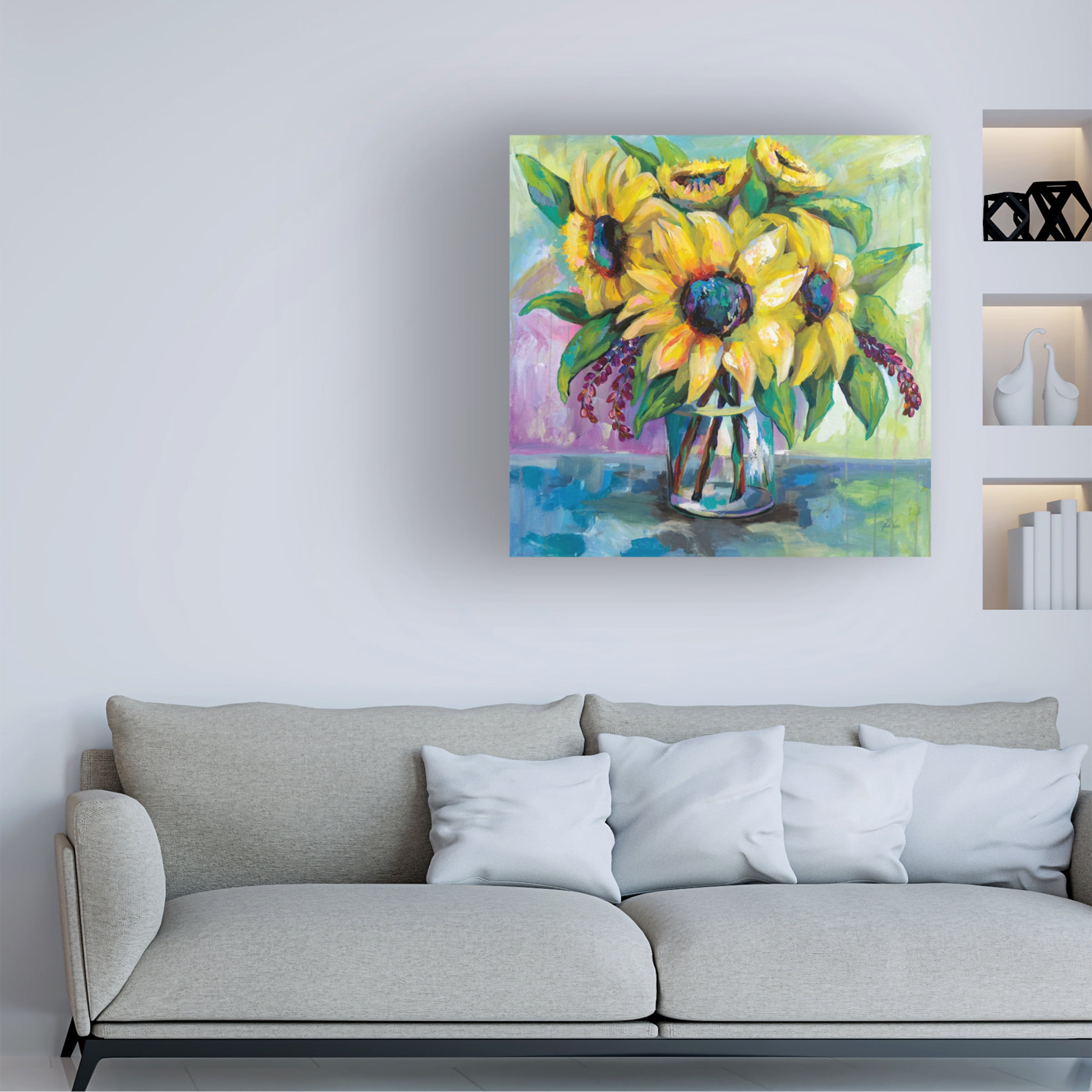Jeanette Vertentes 'Summer' Canvas Art