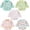 5 Pcs Set D, variant on Haimoburg Baby Bibs Long Sleeve Waterproof 5 Pack for 5-30 Months