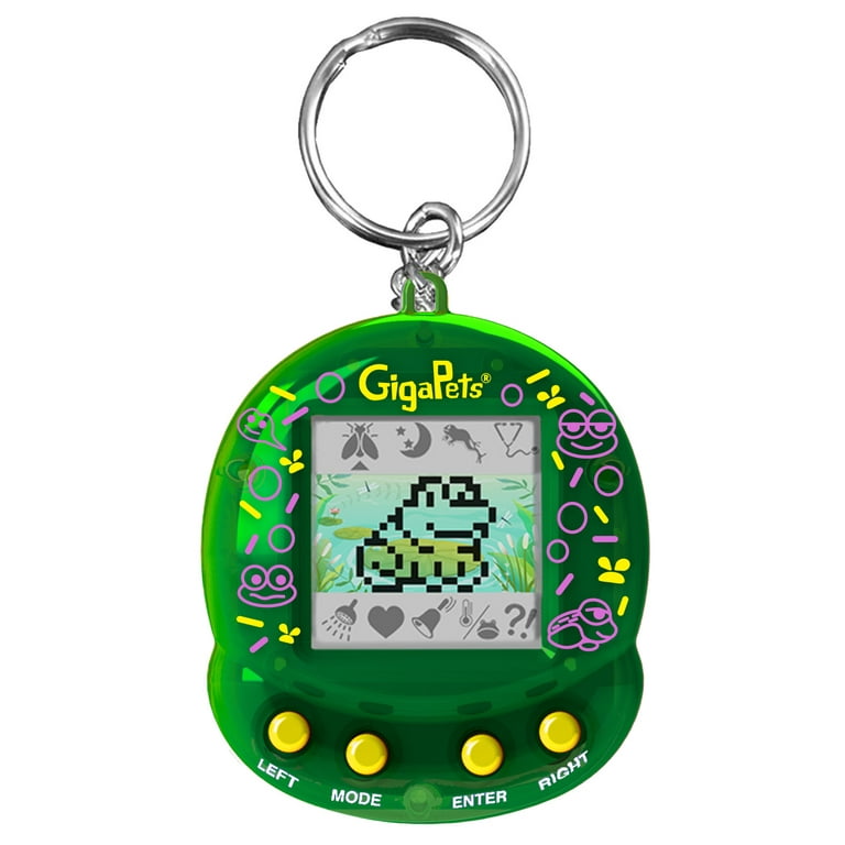 Top Secret Toys, Giga Pets Floppy Frog Virtual Pet Keychain