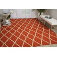 thumbnail image 2 of Nourison Portico Indoor/Outdoor Trellis Traditional Orange 2'3" x 3'9" Area Rug, (2' x 4'), 2 of 6