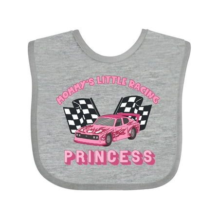 

Inktastic Mommy s Racing Princess Pink Race Car Gift Baby Boy or Baby Girl Bib