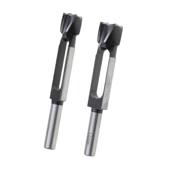 Tenon Wood Plug Cutter Herramienta para cortar , 1/2 pulg. Vástago 14 mm / 10 mm