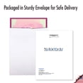 thumbnail image 6 of NobleWorks Jumbo 30th Milestone Birthday Greeting Card From Us 8.5 x 11 Inch with Envelope (1 Pack) Oversize Jumbo Number Cake 30 J10126MBG-US, 6 of 6