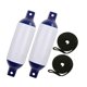 thumbnail image 2 of Protector de Guardabarros para Barcos, Fácil de Usar, Portátil, Fácil Instalación para Atracar, Accesorio de Parachoques para Barcos de Pesca, 2 Uds. Cuerda G0 Negro Azul, 2 of 8