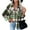 Green04, variant on Women's 2024 Fall Clothes Plaid Shacket Jacket Long Sleeve Button Down Flannel Shirts Fashion Jacket Coat Blouse Outwear Shirts