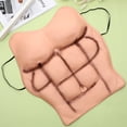 thumbnail image 4 of Miangastore Makeup Fancy Dress Muscle Fake Men Muscle Abs Prop Costumes Artificial Clothing Man Chest Pad, 4 of 9