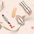 thumbnail image 3 of Juego de brochas de maquillaje 4 en 1 (brocha dorada), brocha para sombras de ojos, labios, rostro, corrector, rubor, base, brochas de maquillaje, brochas de maquillaje pequeñas para viajes, 3 of 5