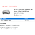 thumbnail image 2 of Pan - Compatible with 2010 - 2011 Mercury Milan 2.5L 4-Cylinder, 2 of 2