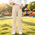 thumbnail image 5 of ZBSOKO Girls Flare Leg Pants High Waisted Stretch Yoga Pant Elastic Waist Solid Color Athletic Trousers Casual Outdoor Daily Wear, 5 of 7