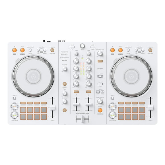 Controlador de DJ Pioneer DJ DDJ-FLX4 Rekordbox Serato White