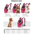 thumbnail image 3 of Code Mochila para Perros,Mochila Transpirable,Ajustable para Perros Y Gatos con Fondo Impermeable,Correas Acolchadas para Los Hombros,Mochila para Perros De Viaje, 3 of 7