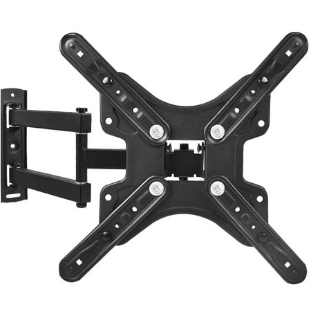 CIICII Full Motion TV Monitor Wall Mount Bracket Articulating Arms Swivels Tilts Extension Rotation for Most 26-60 Inch LED LCD Flat Curved Screen TVs & Monitors