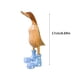 thumbnail image 5 of Ornamentos para Artesanías Patos Zapatos de Color Resina Casa Jardín Arte Conjunto, Grandes 21x7x9.5cm Decorativos Patos Jardín Decoraciones Al Aire Libre, 5 of 5