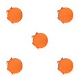 thumbnail image 2 of Cateissary Cojín de asiento que no se desvanece para taburetes de bar - Adición a cojín de muebles con lazos Cojín de silla naranja rojizo Type2 NO2, 2 of 6