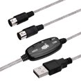 thumbnail image 2 of Cable de audio Labymos USB a MIDI 1,9 m, 2 of 7