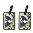 thumbnail image 1 of Pair of 2 Japanese Chin Luggage Tags, 1 of 1