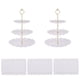 thumbnail image 2 of Plato de Aperitivos Heldig 3 Capas Soporte para Postres, 2 of 4
