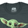thumbnail image 3 of Star Wars T-Shirt Men's Grogu Sketch Style Design Short Sleeve Tee, 3 of 5