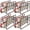 Bronze, variant on 4 Pack Stackable Can Dispenser Rack for Canned Food Storage, Kitchen Pantry Organizer Shelf, Free Standing Can Holder for Cabinet or Countertop Use