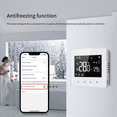 thumbnail image 3 of Tuya Wifi Thermostat Smart Home Battery Powered Temperature Controller for Gas Boiler Works with Voice Assistant, 3 of 8