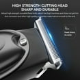 thumbnail image 4 of VTIN Men's Cordless Hair & Beard Trimmer 4-in-1 Set - Titanium Blade, 800mAh Rechargeable Battery, 4-Speed Comb, Waterproof USB Charging Grooming Kit for Home Use, 4 of 10