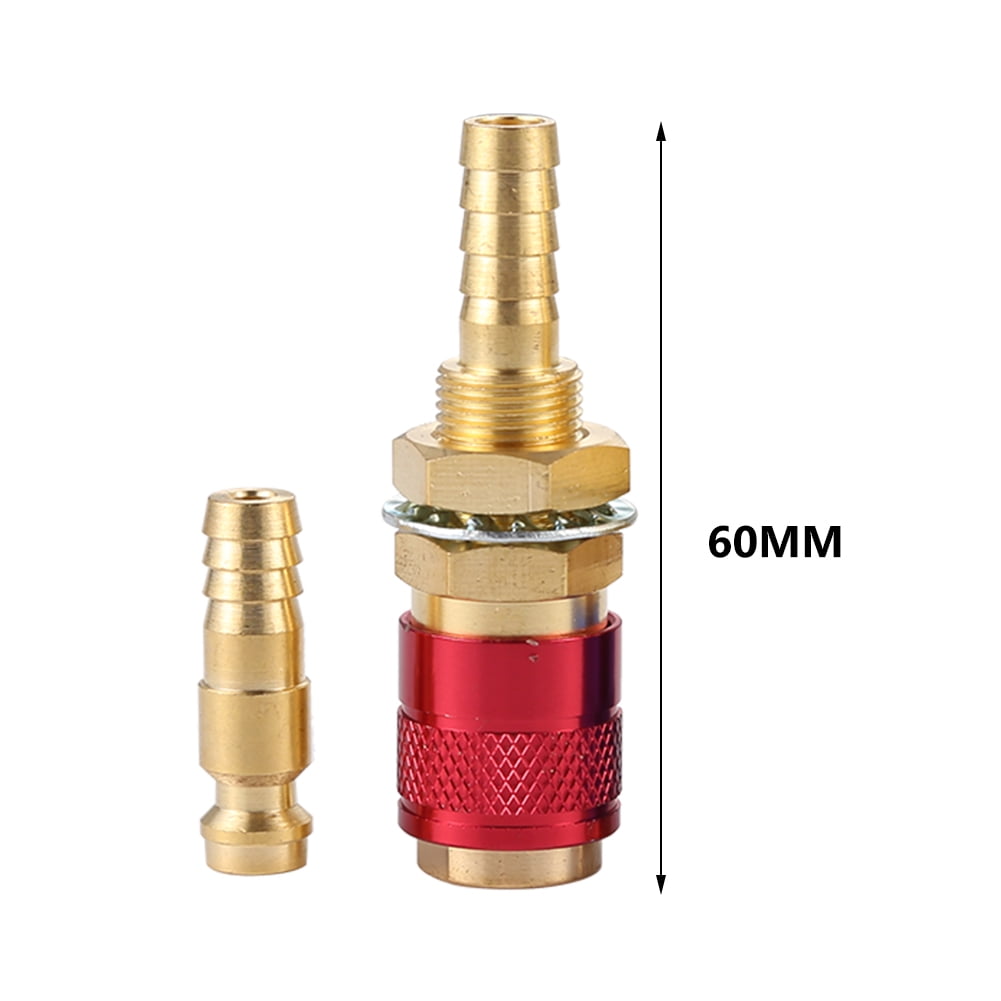 sjlerst Brass Durable Welding Torch Quick Connector Water Cooled Adapter Wear-Resistance for Mig Tig Welder Torch Industrial Use Welding Torch Golden sjlerst Brass Durable Welding Torch Quick Connector Water Cooled Adapter Wear-Resistance for Mig Tig Welder Torch Industrial Use Welding Torch Golden