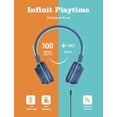 thumbnail image 5 of iClever BTH03 Auriculares Bluetooth para Niños, Luces LED Coloridas, Tiempo de Reproducción 35H, Bluetooth 5.4, Carga Rápida Tipo C, Volumen Seguro, Micrófono de Sonido Estéreo, Auriculares Inalámbric, 5 of 5