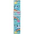 thumbnail image 2 of Timex Girls Time Machines Teal/Rainbows & Unicorns Watch, Elastic Fabric Strap, 2 of 4