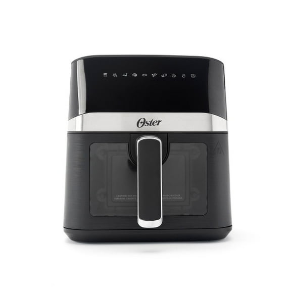Oster Air Fryer, 6 Quart Digital Air Fryer, Medium Air Fryer with Window