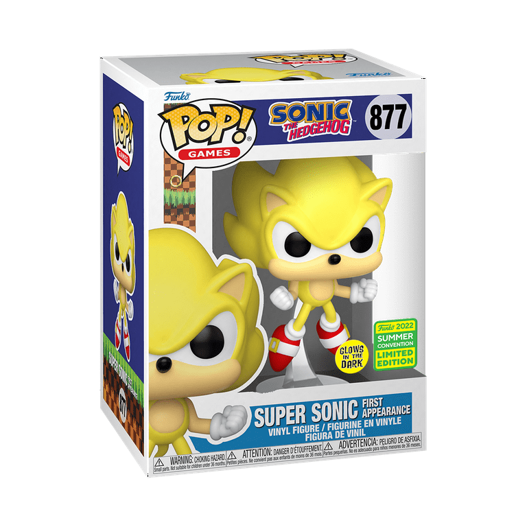 Funko Pop! Games: Sonic- Super Sonic First Appearance​ Vinyl