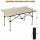 thumbnail image 2 of Mesa de camping Xajsdlxs plegable portátil 94x55x50 cm 3 kg, 2 of 7